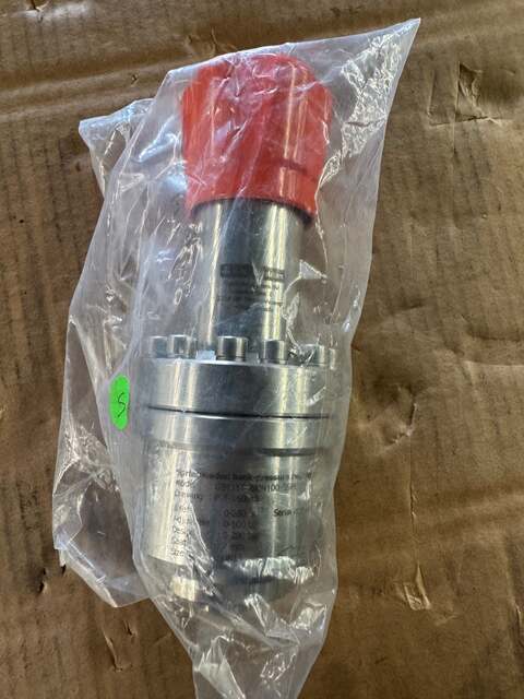 1/2" Dutch Regulators #GBT15S-280N100-SSPE, Spring Loaded Back Pressure Regulator, 0-280 Bar, 316L Stainless - Image 2