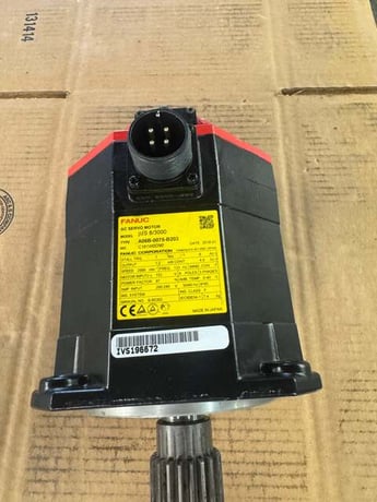 1.2 kW Fanuc #A06B-0075-B203, BiS 8/3000 AC Servo Motor, 7 Nm Stall Torque, 153 Volts, 6 Amps, IP65 - Image 4