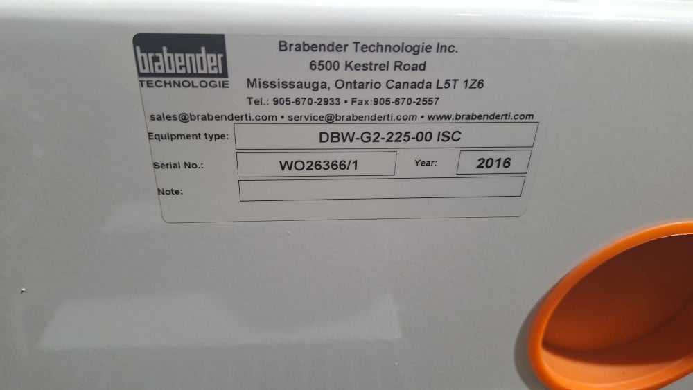 Kubota Brabender DBW-G2-225 Gravimetric Weigh Belt Feeder ISC-CM Plus Congrav OP-1T New - Image 2