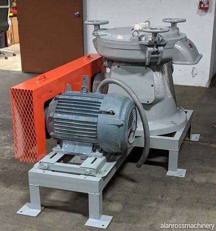 Condux #H6, pulverizer/granulator, 600mm grinding discs, atttrition & grinding mill, 50 HP - Image 1