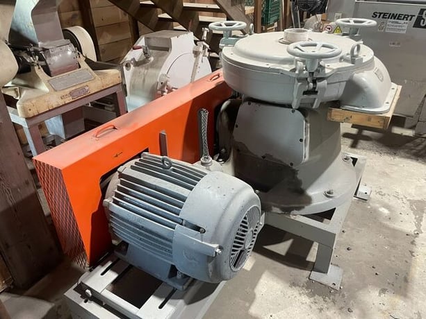 Condux #H6, pulverizer/granulator, 600mm grinding discs, atttrition & grinding mill, 50 HP - Image 9