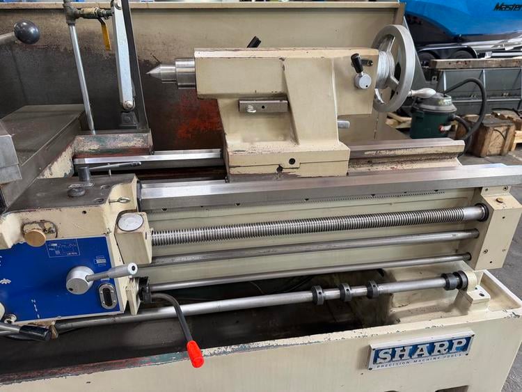 20" x 60" Sharp #2060C, engine lathe, 11" swing over cross slide, 3-jaw 15" chuck, foot brake, 10 HP, 2005 - Image 6