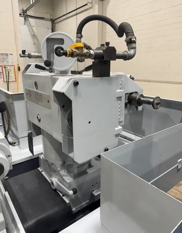 16" x 40" Kellenberger #1000U, 3-wheel design with ID spindle, micro correction, 2-Axis digital read out, 2002 - Image 10