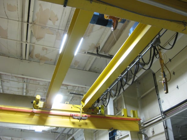 15 Ton, Abus, 21' 8" Span, 20' lift, radio/pendant, rail/runway available, 1999, #1661 - Image 3