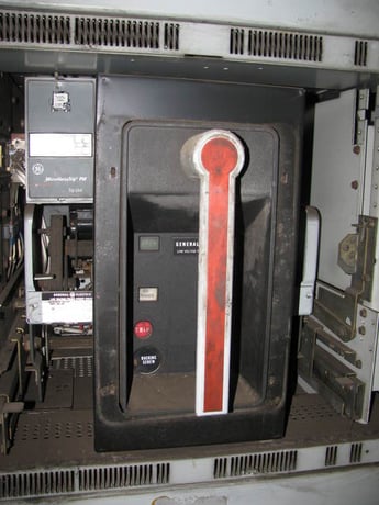 1600 Amps, General Electric #AKR9D-50, air circuit breaker - Image 1