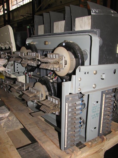 1600 Amps, Allis-Chalmers #LA-1600A, air circuit breaker, AC Pro trip, Rebuilt (4 available) - Image 2
