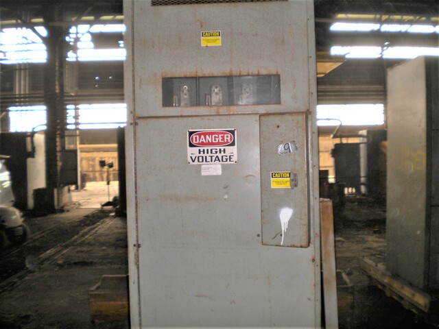 600 Amp. fused load brake interrupter switch, 15,000 Volts, indoor - Image 2