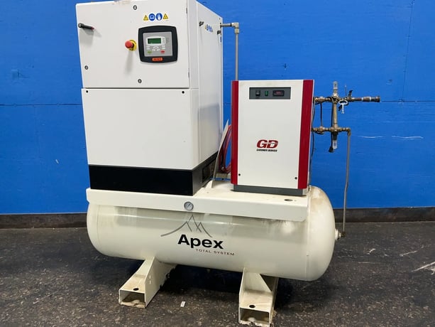 50 Scfm @ 100 Psig, Gardner Denver #APEX5-15A, Rotary Screw Air Compressor with Air Dryer, 5 HP, 3/60/460 - Image 3