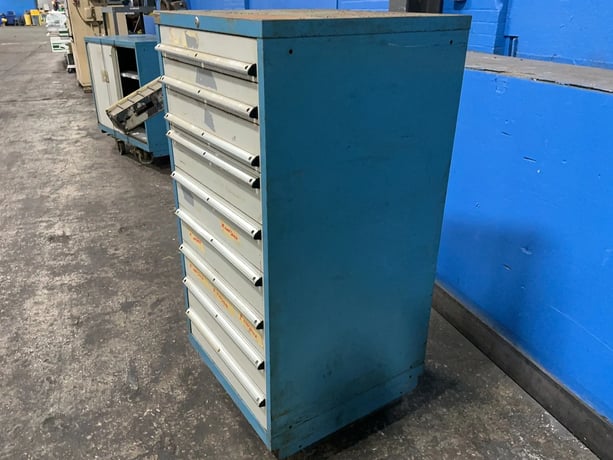 9 Drawer, Tool Cabinet, 3 @ 24" X24" X3" 6 @ 24" X24" X5" - Image 4