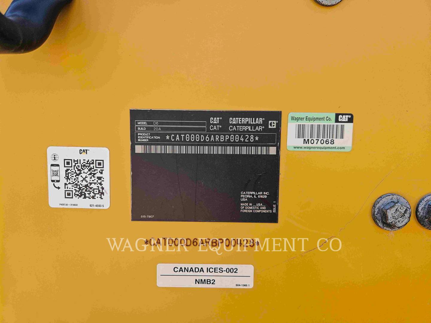 Caterpillar D620VP, 6141 hours, S/N: RBP00428, 2020 - Image 6