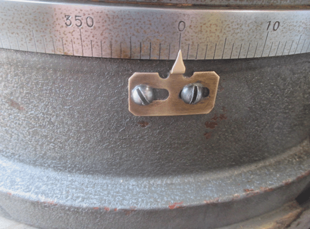 15" News (Yuasa) horizontal round rotary table with 5/8" T-slots - Image 7