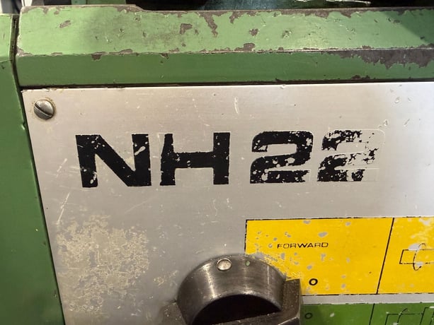 19.6" x 39.3" HMT #NH22, manual lathe, 15 HP, 2040 RPM - Image 3
