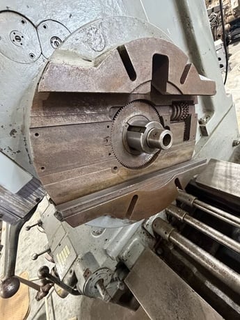 3" Ceruti #AL3, horizontal boring mill, 36" x 36" table, 6 RPM - Image 6