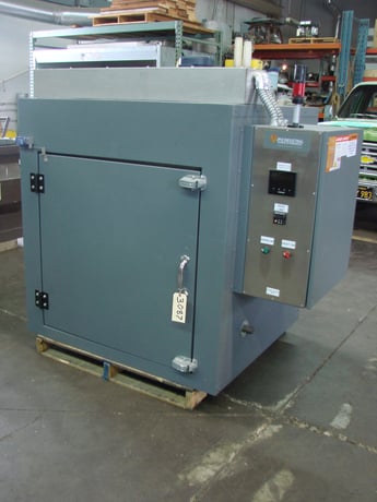 36" width x 36" H x 36" L JPW Design #ST333A1DTULEP480V9KWSR, cabinet oven, Horiz-Air, Prog. Control, 500°F - Image 1