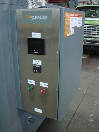 36" width x 36" H x 36" L JPW Design #ST333A1DTULEP480V9KWSR, cabinet oven, Horiz-Air, Prog. Control, 500°F - Image 4