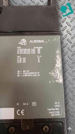 1000 Amp Square D #MHL3610001212, Molded Case Circuit Breaker (3 available) - Image 4