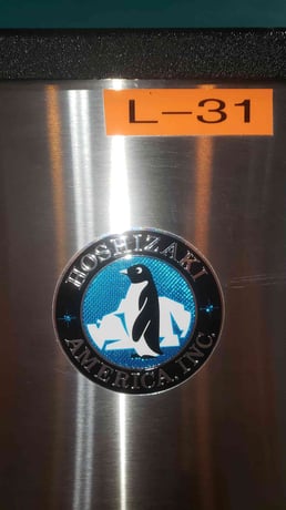 Hoshizaki #KML-600MWH, Crescent Cube Ice Maker & DM-180A Ice Dispenser Combo, 600 lb/24h - Image 2