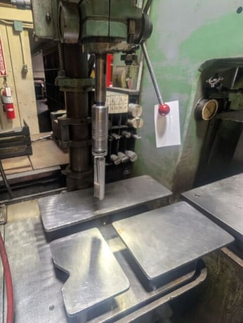 20" Powermatic #1200, Single-Spindle Drill Press, 1 HP, 2000 RPM, (2) Commander multi-drill tapper heads - Image 8