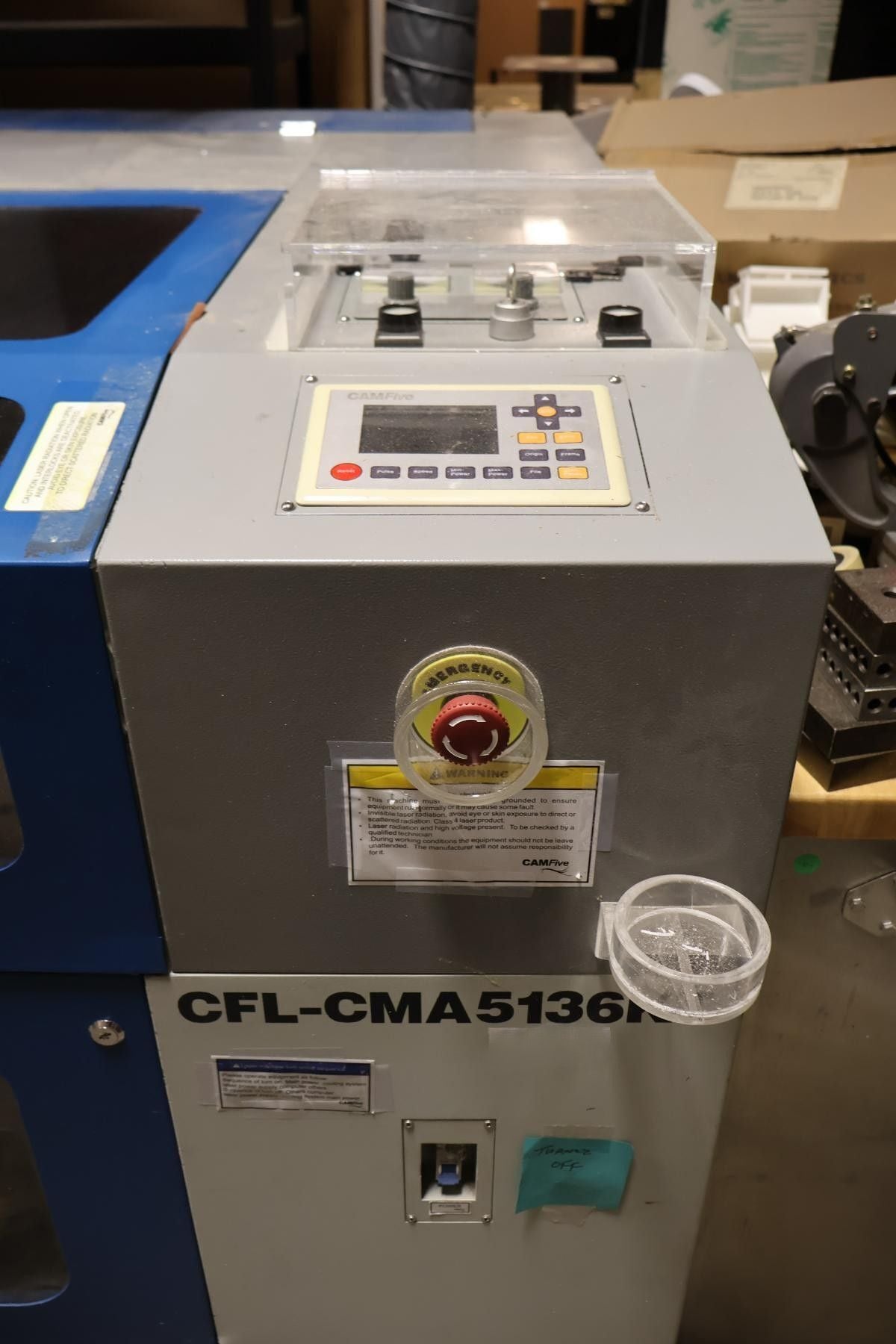 Camfive #CFL-CMA51336KT, CO2 Laser Cutting & Engraving Machine, dual 100-watt, 50" X, 35" Y, 40.5" x 51" - Image 3