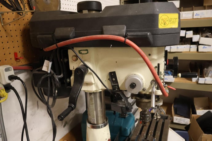 Jet #JMD-15, Mill/Drill Combination Machine, 14" X, 6" Y, 7.5" x 23" table, 14.5" swing, 2.5" face mill, 1" - Image 9