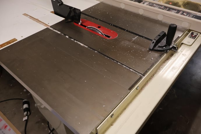 Jet #JTAS-10XL-1, Tilting Arbor Table Saw, 10" blade diameter, 27" x 40" table, 5/8" arbor diameter, 3" depth - Image 5