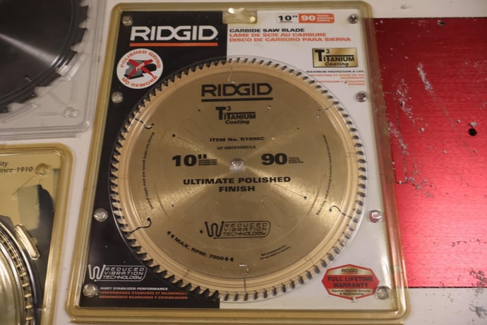Jet #JTAS-10XL-1, Tilting Arbor Table Saw, 10" blade diameter, 27" x 40" table, 5/8" arbor diameter, 3" depth - Image 10