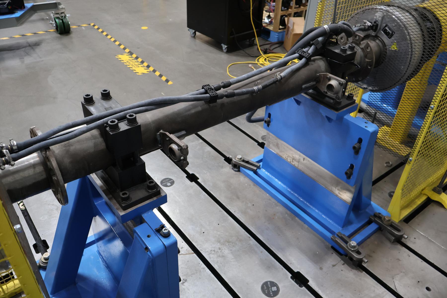386 HP, 3500 RPM, Lloyd Dynamowerke G.m.b.h. #A5L-315-M42-04KT, Dynamometer Test System, 3694 lb.-ft. torque - Image 7