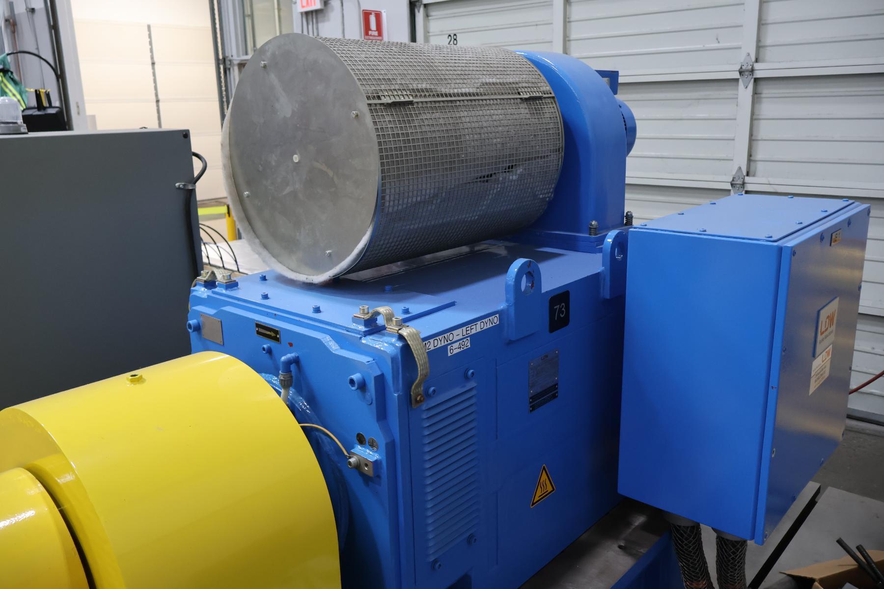 386 HP, 3500 RPM, Lloyd Dynamowerke G.m.b.h. #A5L-315-M42-04KT, Dynamometer Test System, 3694 lb.-ft. torque - Image 8