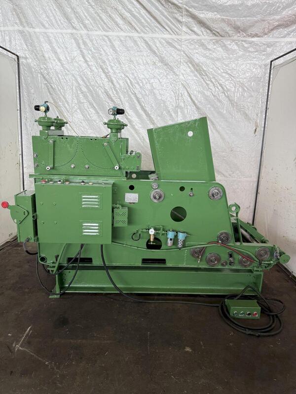 8,000 lb. Regal #3207-CCCSF-12, Coil Cradle Straightener, 12" x .250" stock, 72" outside dimension, entry & - Image 2