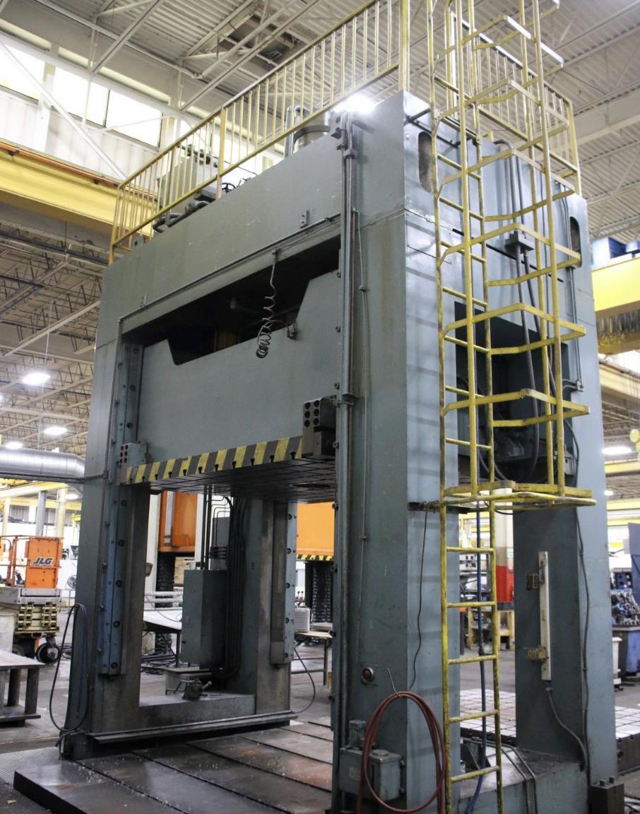 200 Ton, Abeseiki #CDS-2520-200M, Hydraulic Die Spotting Press, 98" x 78" bolster, 79" x 98" top plate, 86" - Image 2