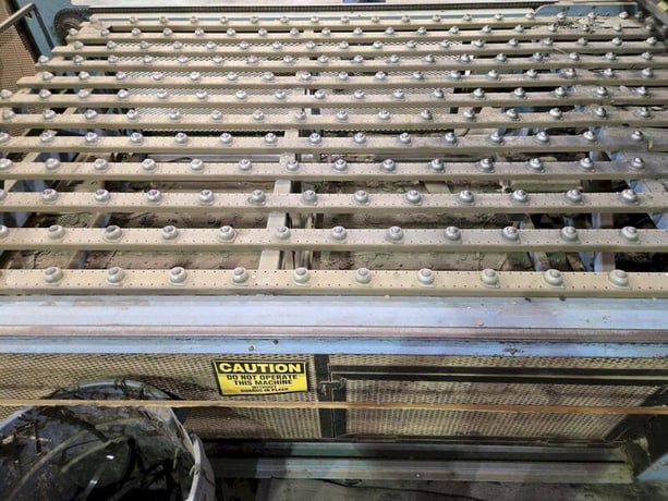 500 Ton, Bruno #FH500, Die Cutting Press, 112" x 70" bed, 10 stroke, 13" open height, 2 SPM, 480 V. - Image 5
