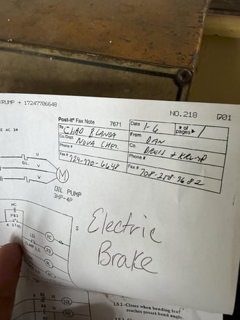 12 Dreis & Krump #HBPU812-6, Hydraulic Box & Pan Brake, 2009 - Image 7