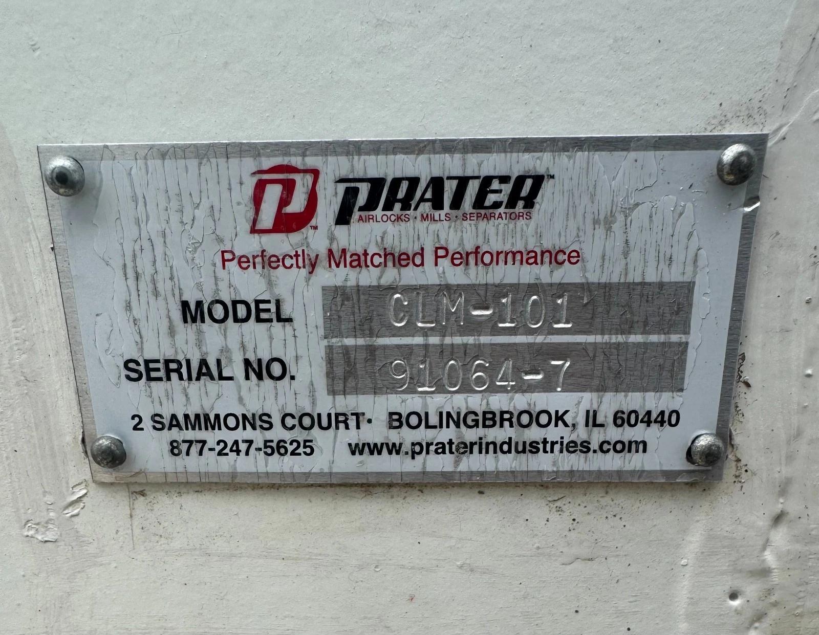 Prater #CLM-101, Air Classifier w/ Spare Parts, 200 HP Toshiba motor, 1177 RPM, 230 amps, 4-pole, 460 Volts - Image 2