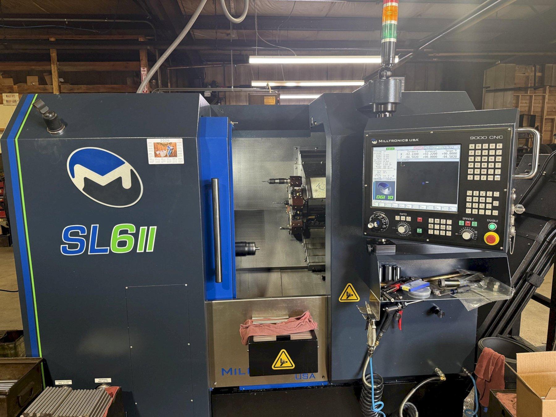 Milltronics #SL6-II, CNC Turning Center - Image 1