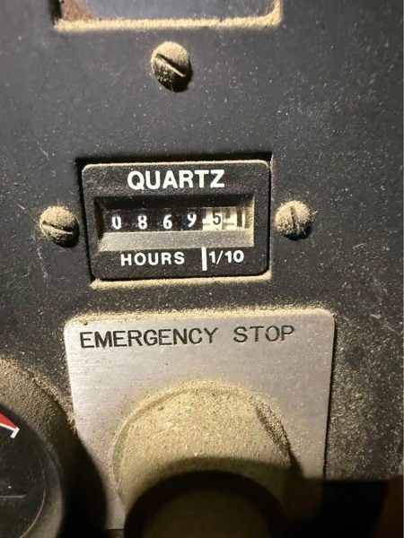 1250 KW Cummins #1250DFLC Diesel generator set, #KTA50G3 engine, skid mount, 870 hr, warranty - Image 3