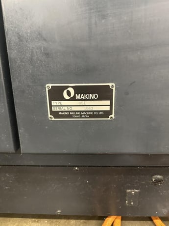 Makino #A51, horizontal machining center, 14000 RPM, 30 HP, 60 automatic tool changer, Fanuc Pro 5, thru - Image 9