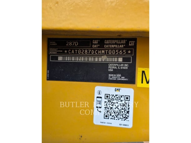 Caterpillar 287D C3H2, 2319 hours, S/N: HMT00565, 2015 - Image 6