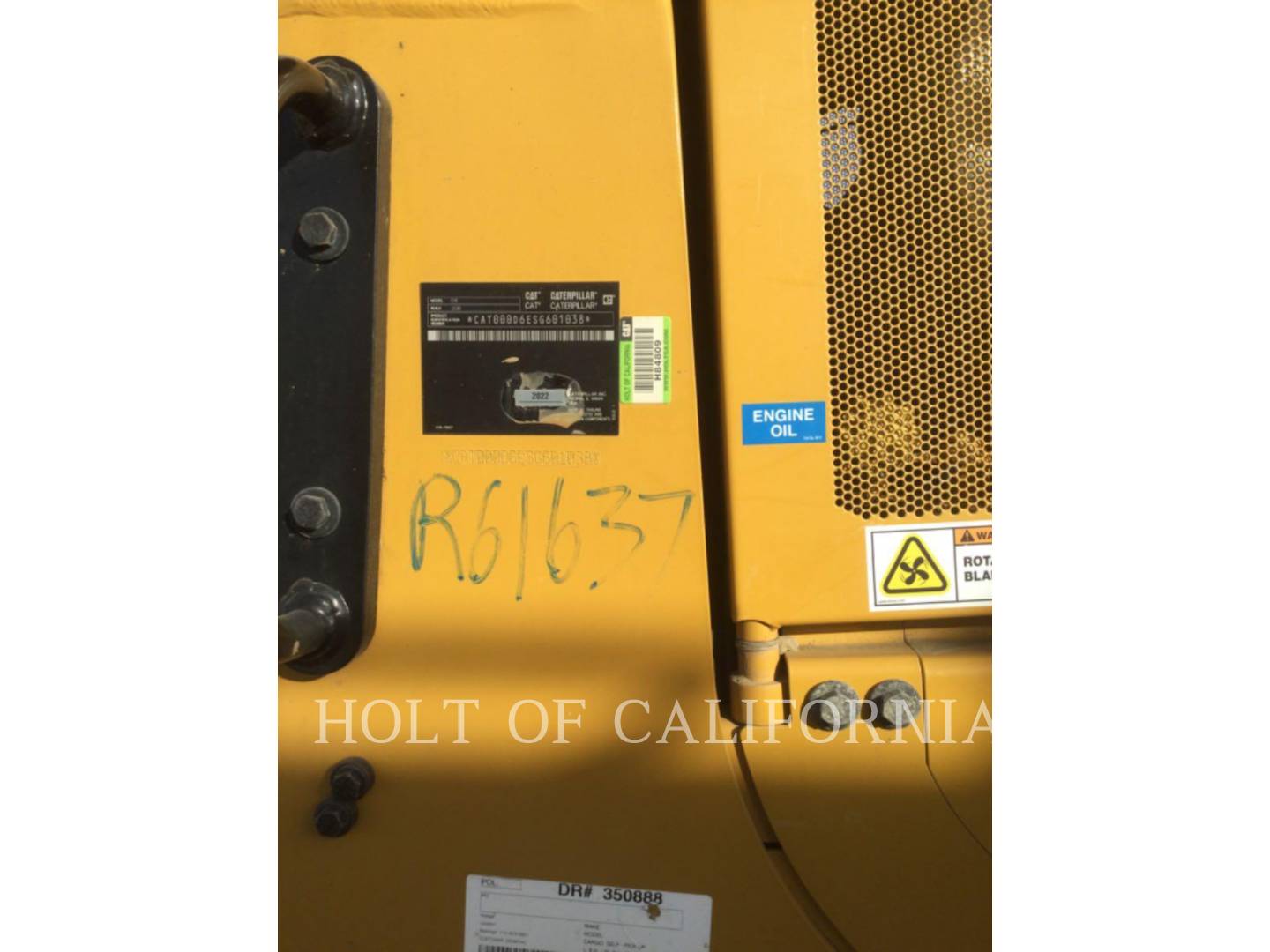 Caterpillar D6 PA 3D, 1669 hours, S/N: SG601038, 2022 - Image 6