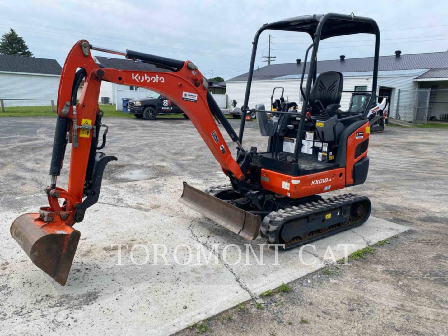 Kubota Tractor Corporation KX018-4, Mini Excavator, 965 hours, S/N: 46909, 2022 - Image 1