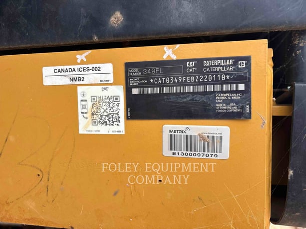 Caterpillar 349FL, 6046 hours, S/N: BZ220110, 2018 - Image 6