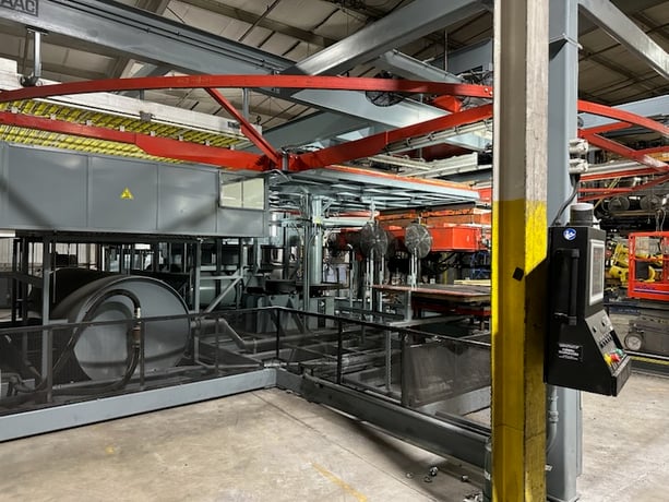 MAAC #MAAC-117R4DPT, 4 station twin sheet dual oven rotary thermoformer machine, 2024 - Image 4