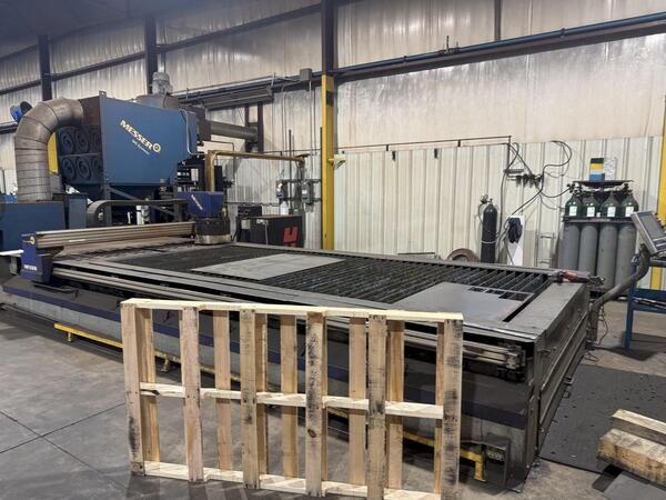 Messer #MM-Plus, Metal Master Slagger CNC plasma cutting machine, Messer Global Control, 6' x 15', 2007 - Image 2