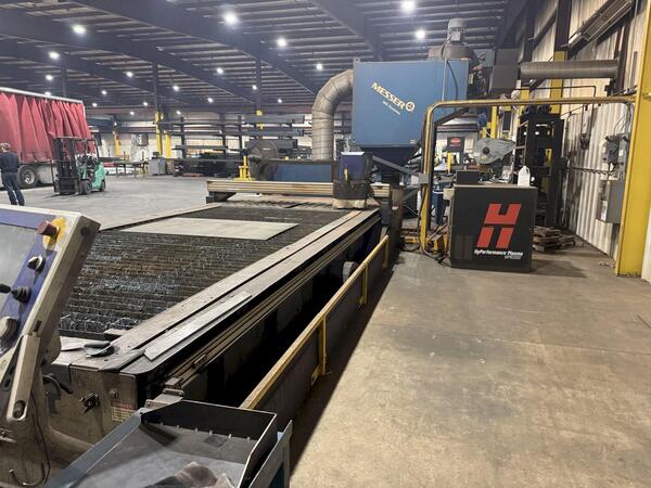Messer #MM-Plus, Metal Master Slagger CNC plasma cutting machine, Messer Global Control, 6' x 15', 2007 - Image 4