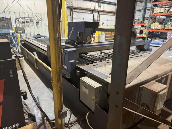 Messer #MM-Plus, Metal Master Slagger CNC plasma cutting machine, Messer Global Control, 6' x 15', 2007 - Image 7