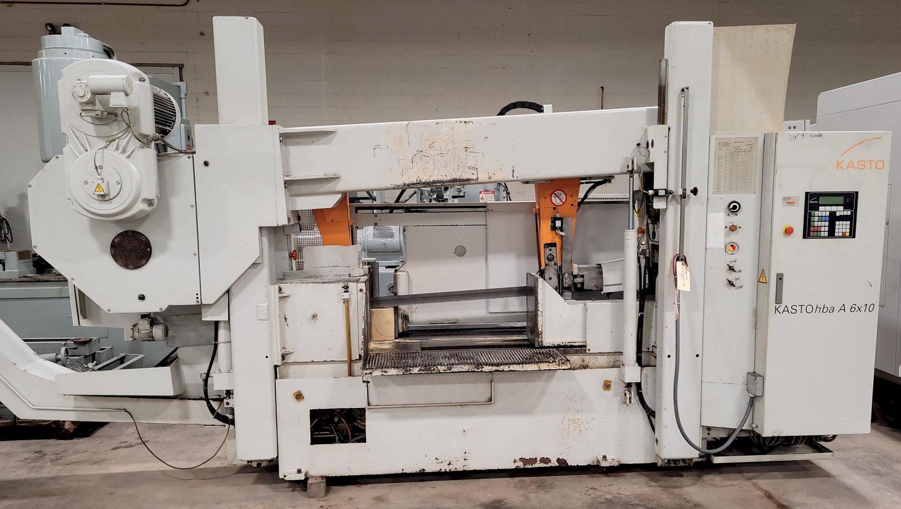 26" x 41" Kasto #HBA-A6X10, fully automatic horizontal band saw, 369" x 2.5" x .006" blade, 2000 - Image 3