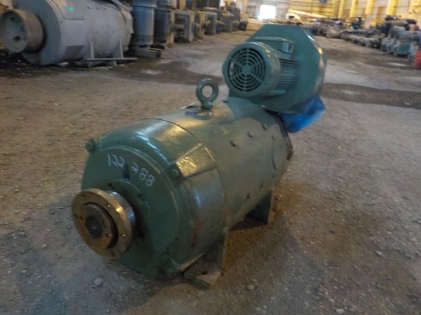 100 HP 1750 RPM General Electric, Frame 408AT, DGFV, stab shunt, 500 VA, 300/150 VF - Image 1