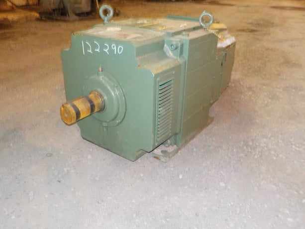 150 HP 1750 RPM A.O. Smith, Frame 446AT, DPFV, stab shunt, 500 VA, 240 VF - Image 1