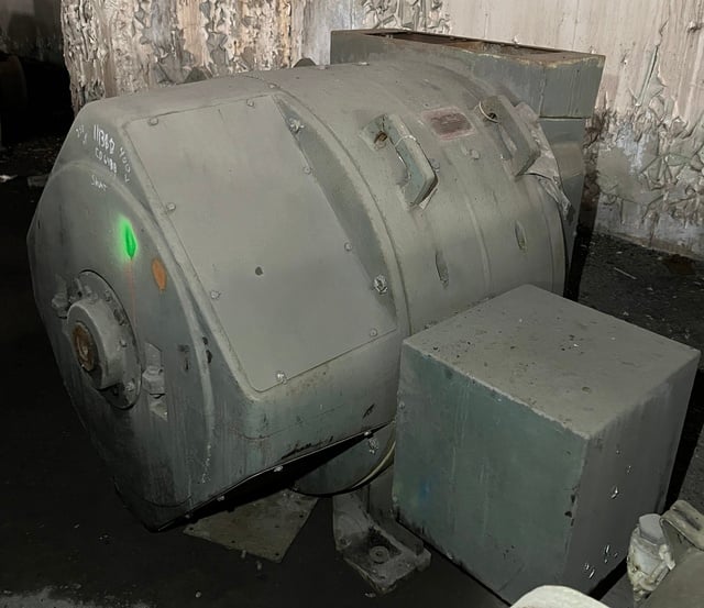 250 HP 500/1400 RPM General Electric, Frame CD6453, DPFGBV, less blower, shunt, 400 VA - Image 4