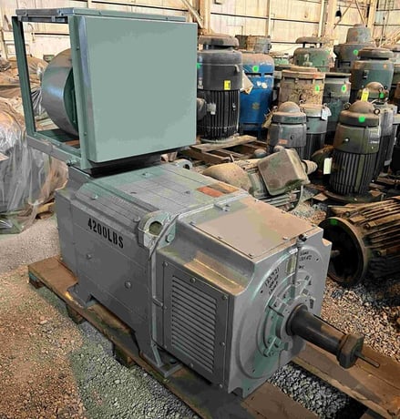 400 HP 1150/1360 RPM Reliance, Frame B509ATZ, DPG-FV, stab shunt, 500 VA, 300 VF - Image 1