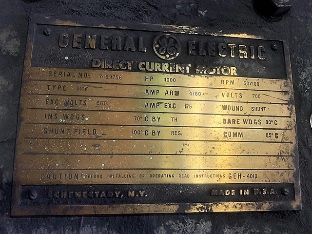 4000 HP 50/100 RPM General Electric, 700 VA - Image 8